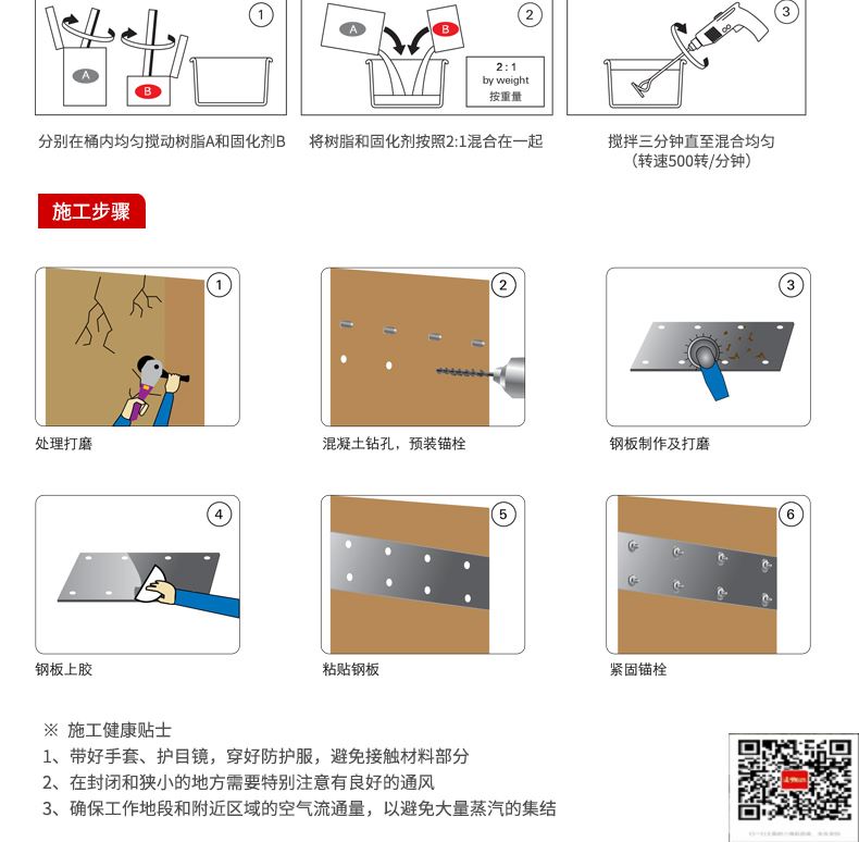 包钢麻阳粘钢加固施工过程